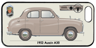 Austin A30 4 door saloon 1952 version Phone Cover Horizontal